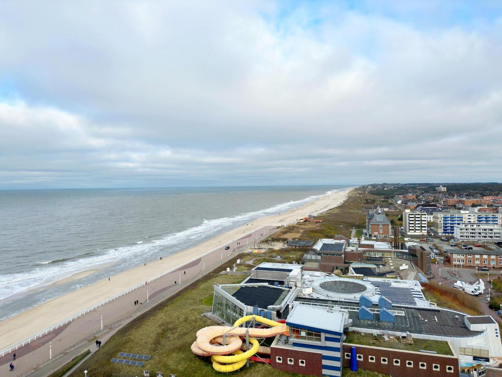 Haus Metropol App 327 Mit Meerblick Und Cityblick 3 Balkone Westerland Zewnętrze zdjęcie