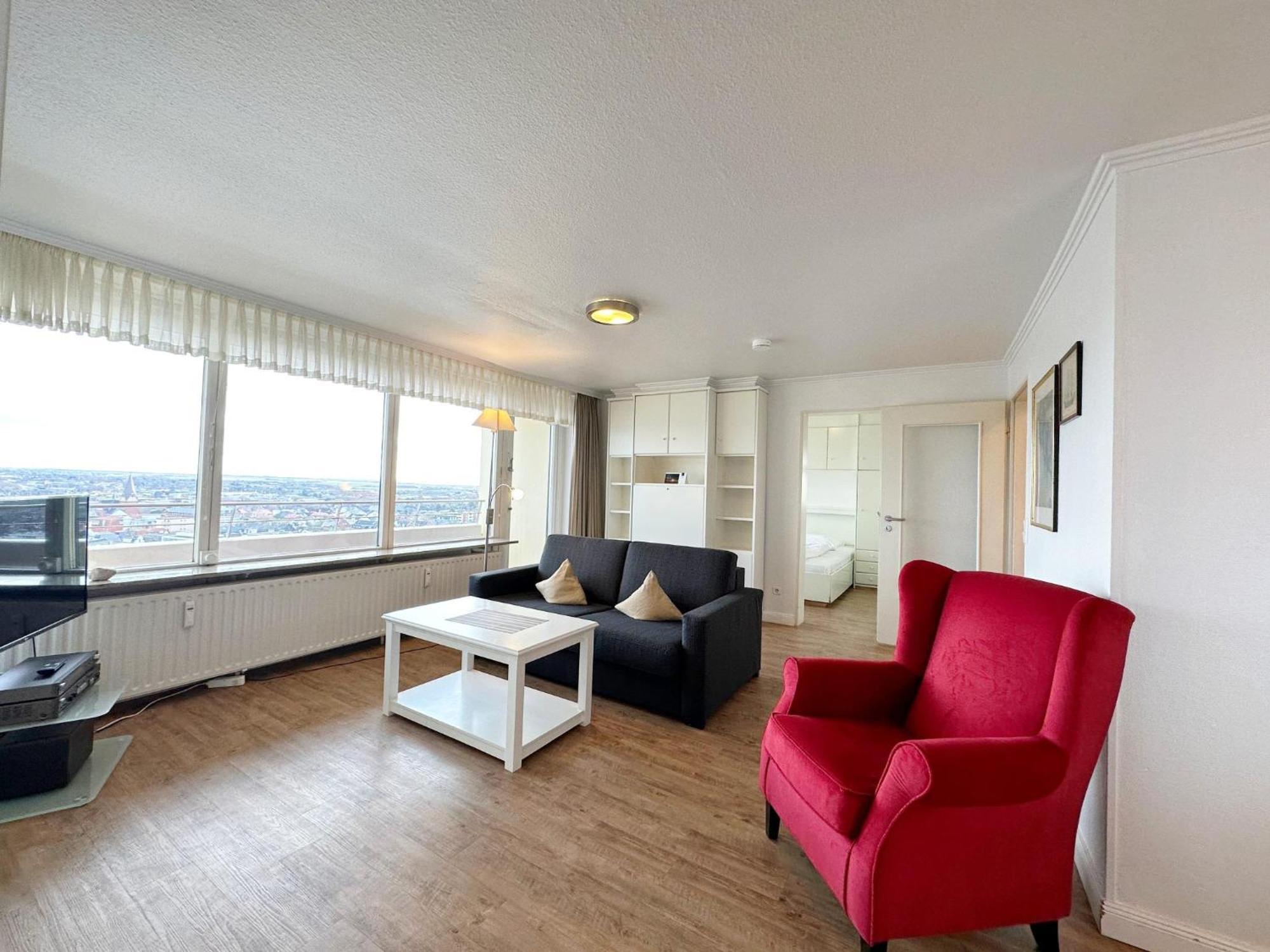 Haus Metropol App 327 Mit Meerblick Und Cityblick 3 Balkone Westerland Zewnętrze zdjęcie